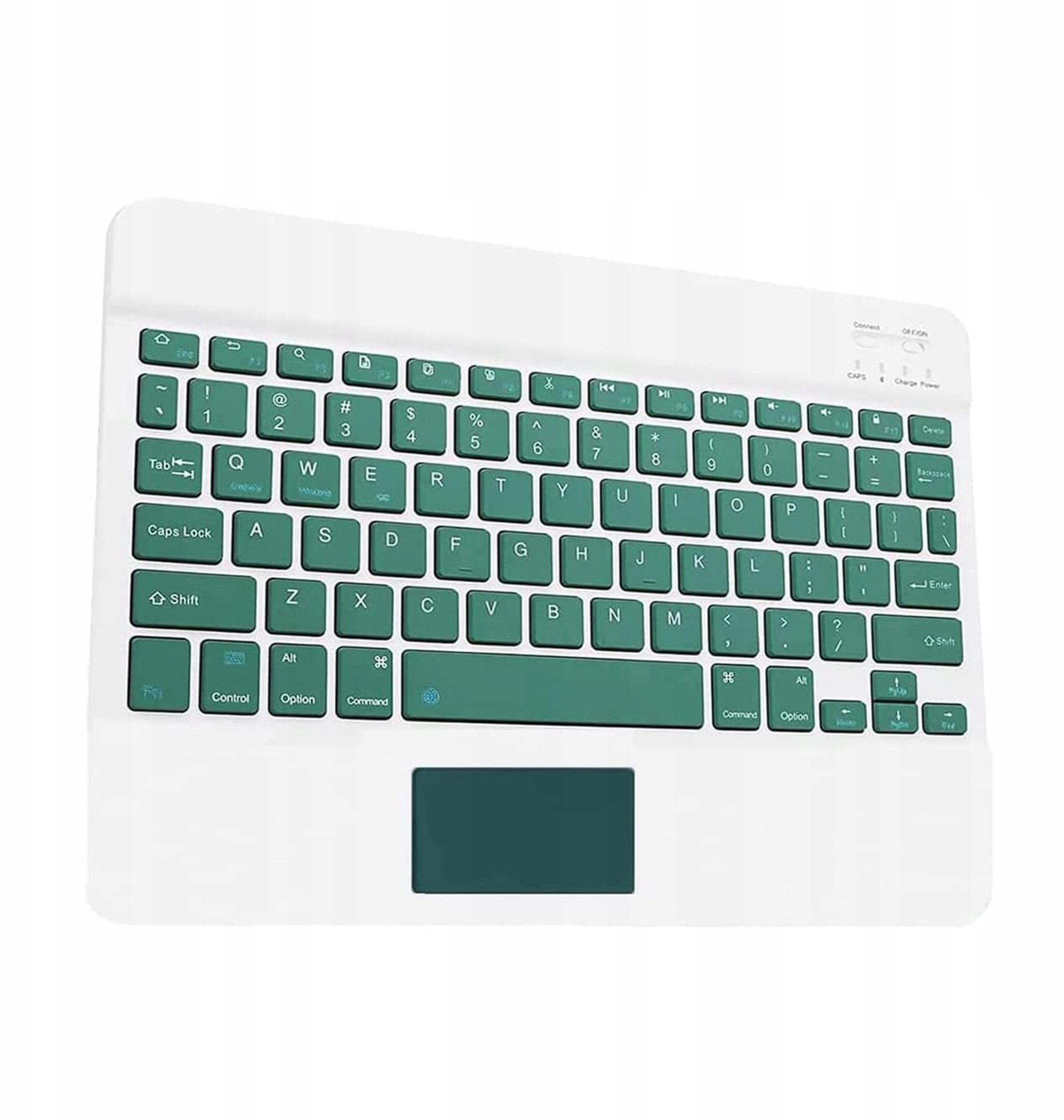 4kom.pl Etui i KLAWIATURA touchpad do Xiaomi Pad 7 / Pad 7 PRO 11.2 uchwyt na rysik, zielone