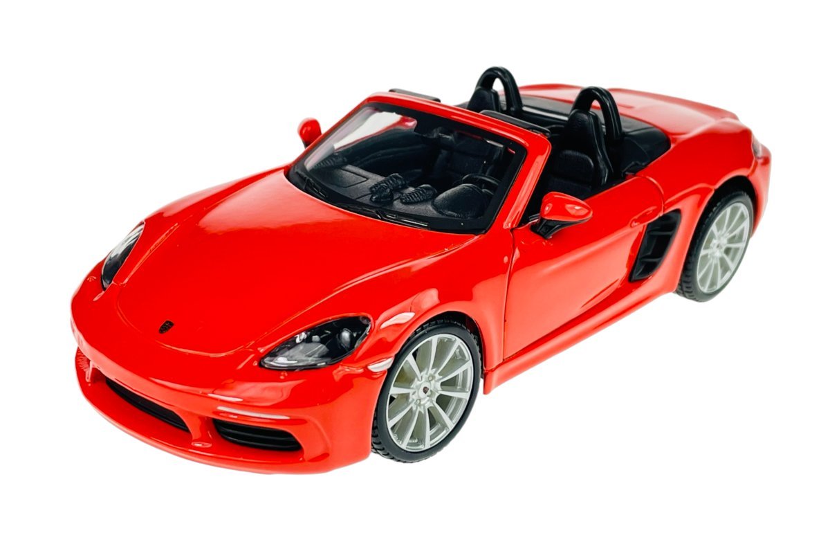 BBURAGO PORSCHE 718 BOXSTER POMARAŃCZOWY 1:24 21087