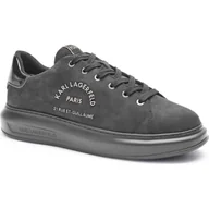 Moda i Uroda OUTLET - Karl Lagerfeld Skórzane sneakersy Kapri - miniaturka - grafika 1