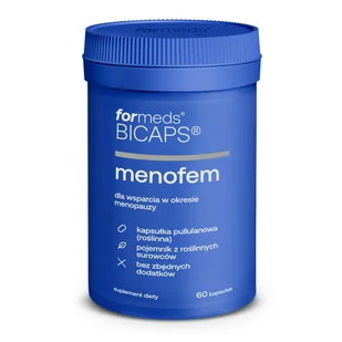Formeds Bicaps Menofem, 60 kapsułek - Układ moczowy i płciowy - miniaturka - grafika 1