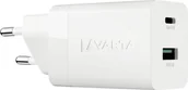 Ładowarki do telefonów - Ładowarka Varta Varta Speed Charger 38W GaN PD USB-C 20W + USB-A 18W, white - miniaturka - grafika 1