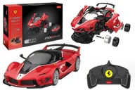 Zabawki zdalnie sterowane - Klocki Konstrukcyjne Auto Rastar 1:18 Ferrari FXXK EVO Czerwone 88 Elementów Rastar - miniaturka - grafika 1