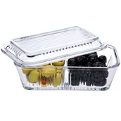 Pojemniki kuchenne - Pojemnik dzielony 17 x 10.2 cm Frigo Studio PASABAHCE - miniaturka - grafika 1