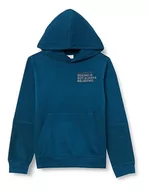 Bluzy dla chłopców - s.Oliver Bluza chłopięca z kapturem, Niebieski zielony, 176 - miniaturka - grafika 1