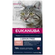 Sucha karma dla kotów - Eukanuba Senior Grain Free, z łososiem - 3 x 2 kg - miniaturka - grafika 1