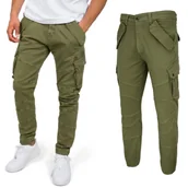 Odzież taktyczna i umundurowanie - Spodnie Alpha Industries Combat Pant LW 126215 11 - Oliwkowe 36 - miniaturka - grafika 1