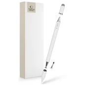 Akcesoria do tabletów i e-booków - Rysik TECH-PROTECT USP200 3-Tip Stylus Pen Biały - miniaturka - grafika 1