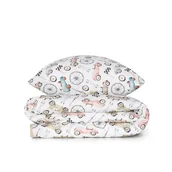 Pościel dla dzieci - Pościel dziecięca auta retro 150x200 cm - miniaturka - grafika 1