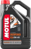 Oleje silnikowe - Motul Olej Motul 0W40 4L 4T Snowpower - miniaturka - grafika 1