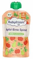 Desery dla dzieci - Babydream Deserek w Tubce Mus Jabłko Gruszka Szpinak Bio od 6. m-cu ż 100 g - miniaturka - grafika 1