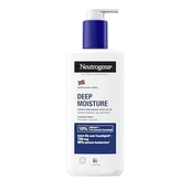 Balsamy i kremy do ciała - Neutrogena Norweska formuła Deep Moisture balsam do ciała (250 ml), natychmiast wchłaniający się balsam do ciała dla 72 h intensywnego nawilżenia, nietłusty balsam do pielęgnacji skóry suchej - miniaturka - grafika 1