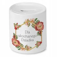 Skarbonki - SKARBONKA DZIEŃ DZIADKA DLA UKOCHANEGO DZIADKA z Nadrukiem ze Zdjęciem - miniaturka - grafika 1