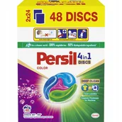 Środki do prania - Niemiecki Persil kapsułki do prania 4in1 Kolor Discs BOX 2x24 prania - miniaturka - grafika 1