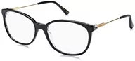 Okulary przeciwsłoneczne - Jimmy Choo Jc302 Okulary, Black Animalier, 53 Kobieta, Czarny Zwierząt, 53 - miniaturka - grafika 1