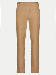 Boss Spodnie materiałowe Kaito1_T 50487754 Beżowy Slim Fit - Spodnie męskie - miniaturka - grafika 1