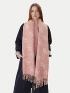 Apaszki i szaliki damskie - Guess Szalik AW5217 VIS03 Różowy - miniaturka - grafika 1