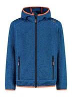 Bluzy dla chłopców - CMP Kurtka polarowa w kolorze niebieskim - miniaturka - grafika 1