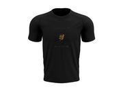 Koszulki sportowe męskie - COMPRESSPORT Koszulka biegowa PERFORMANCE SS T-SHIRT Black Edition 2022 czarna - miniaturka - grafika 1
