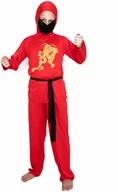 Stroje karnawałowe - Kostium Czerwony Ninja - miniaturka - grafika 1