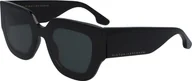 Okulary przeciwsłoneczne - Okulary przeciwsłoneczne VICTORIA BECKHAM VB606S 001 BLACK 49/24/145 FEMALE - miniaturka - grafika 1