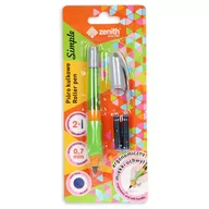 Przybory szkolne - Zenith Pióro kulkowe Simple ZENITH - miniaturka - grafika 1