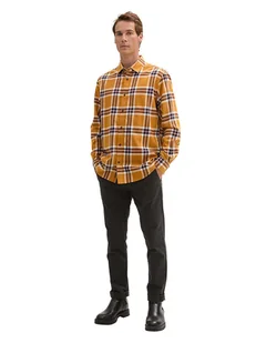 Tom Tailor Koszula - Regular fit - w kolorze pomarańczowym - Koszule męskie - miniaturka - grafika 1