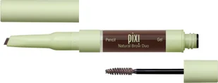PIXI Kredka i żel do brwi 2w1 #Deep Brunette - Akcesoria i kosmetyki do stylizacji brwi - miniaturka - grafika 1