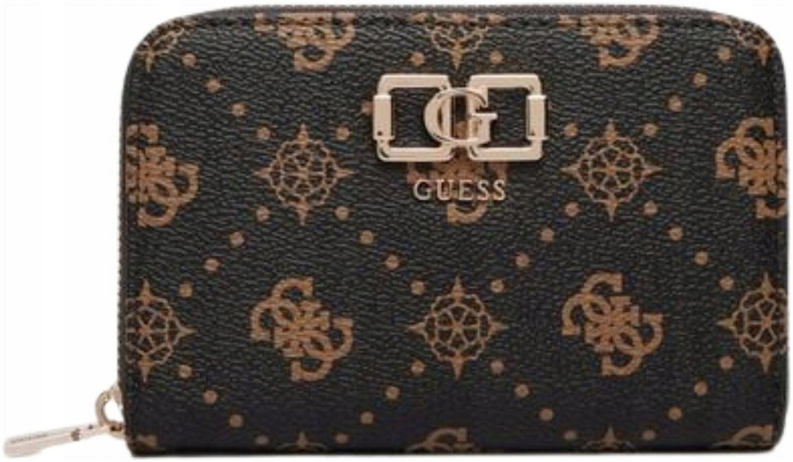 Portfel damski Guess SWGP99 28140 BRĄZOWY MONOGRAM