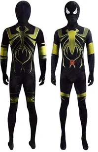 Strój Przebranie Venom Wolverine Spiderman 170/176 - Stroje karnawałowe - miniaturka - grafika 1