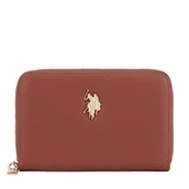 Portfele - Portfel U.S. Polo Assn. BIUXT8383WVP Pomarańczowy - miniaturka - grafika 1