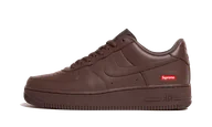 Buty sportowe męskie - Nike Air Force 1 Low Supreme Baroque Brown - miniaturka - grafika 1