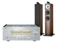 Zestawy stereo - Yamaha A-S3200 (srebrny) + 703 S3 (mokka) - miniaturka - grafika 1