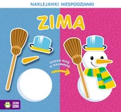 Powieści i opowiadania - Naklejanki niespodzianki Zima Praca zbiorowa - miniaturka - grafika 1