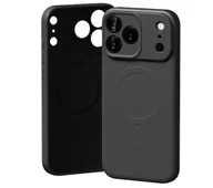 Etui i futerały do telefonów - Mercury Semi-Silicone MagSafe do iPhone 17 Pro Max czarny - miniaturka - grafika 1