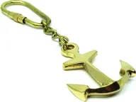Breloki - Breloczek Giftdeco Brelok mosiężny - kotwica - miniaturka - grafika 1