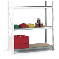 Szafy i regały magazynowe - META Regał półkowy, nośność 600 kg, 2500x1800x800 mm, dodatkowy 51290 - miniaturka - grafika 1