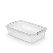 Pudła i pojemniki do przechowywania - Pojemnik Moxom BaseStore Box clips 29 l - miniaturka - grafika 1