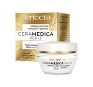 Kremy do twarzy - PERFECTA Ceramidy &amp; Peptydy Krem Do Twarzy 60+ 50ml - miniaturka - grafika 1