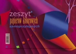 Zeszyt papierów samoprzylepnych kolorowych A5 - Zeszyty szkolne - miniaturka - grafika 1