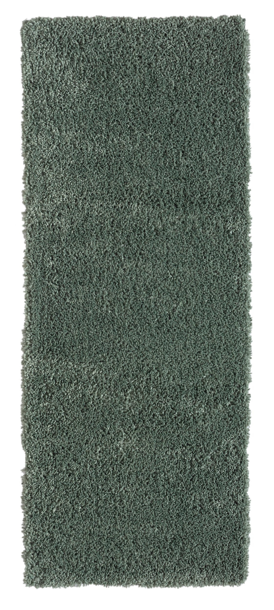 Dywan MY-RUG, dywan z wysokim włosiem Shaggy Star, 200x80, zielony, lekko błyszczący, wyjątkowo puszysty, bieżnik