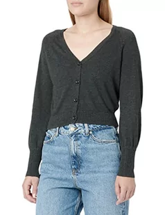 ONLY Damski sweter Onlana Life Seawool L/S Cardigan KNT, czarny, XS - Swetry damskie - miniaturka - grafika 1