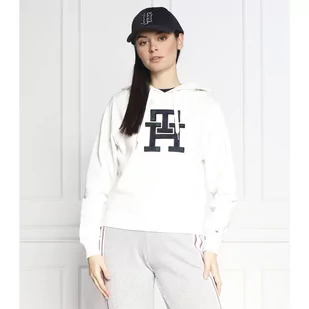 Tommy Hilfiger Bluza LARGE MONOGRAM | Regular Fit - Bluzy damskie - miniaturka - grafika 1