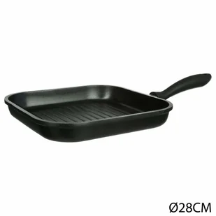Secret de Gourmet Patelnia grillowa z powłoką non-stick 28 cm - Patelnie - miniaturka - grafika 1