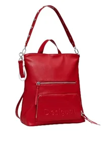Desigual Women's Accessories PU plecak średni, czerwony, jeden rozmiar - Torebki damskie - miniaturka - grafika 1
