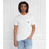 Koszulki męskie - Calvin Klein Jeans T-shirt | Slim Fit - miniaturka - grafika 1