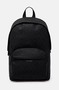 Calvin Klein plecak męski kolor czarny duży wzorzysty K50K512194 - Plecaki - miniaturka - grafika 1
