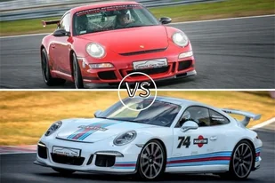 Porsche 911 (991) GT3 vs. Porsche 911 GT3 (997) GT3 - Czasopisma - miniaturka - grafika 1