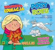 Książki edukacyjne - Pory Roku Kolorowa Edukacja Anna Paczuska - miniaturka - grafika 1