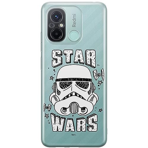 ERT GROUP etui na telefon Xiaomi REDMI 12C/ REDMI 11A, case oryginalny i oficjalnie licencjonowany przez Star Wars, wzór Stormtrooper 013, optymalnie dopasowane, plecki z TPU częściowo przeźroczyste