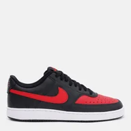 Trampki męskie - Tenisówki męskie skórzane Nike Court Vision Lo DV6488-001 44 (10US) Czarny/Czerwony (196149051185) - miniaturka - grafika 1